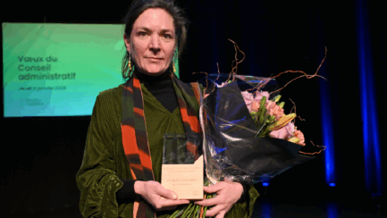 Caroline Cuénod, lauréate de la 2ème Bourse culturelle