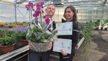 Thônex décroche la palme au concours fleuri